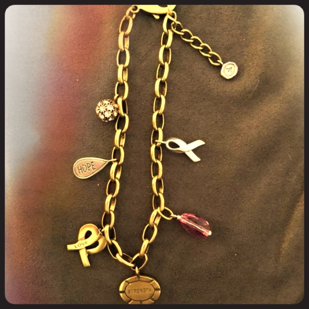 SILPADA-New, Breast Cancer Support Bracelet